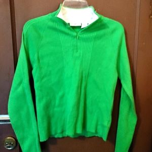 Ralph lauren polo zip sweater sz large